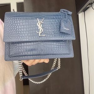 YSL crocodile chain bag